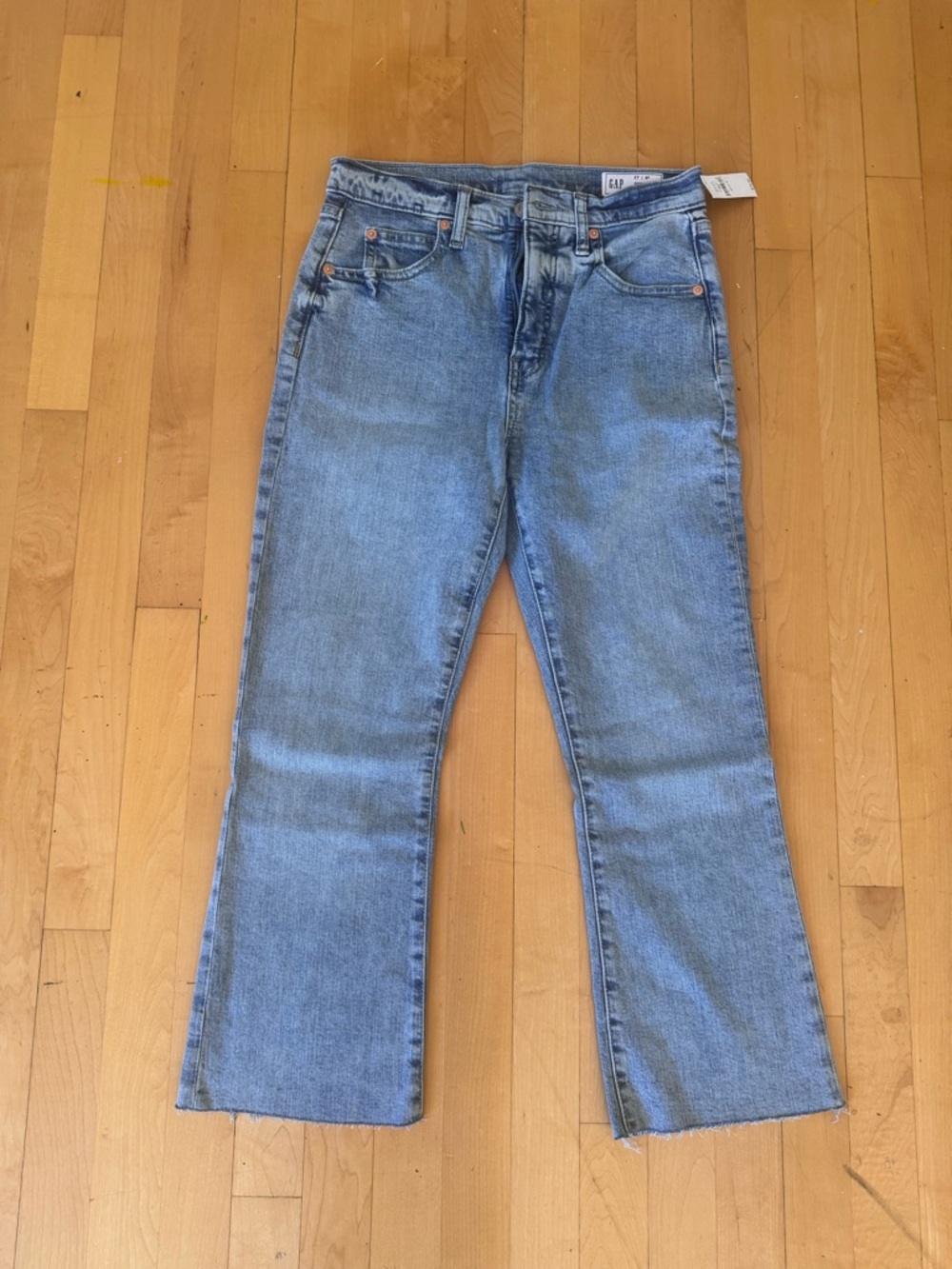 GAP Women's Light Blue Flare Jeans 4p